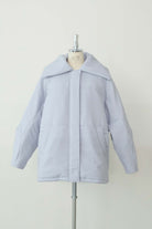 Dolman Sleeve Padded Jacket ブルー