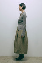 Cocoon Silhouette Skirt