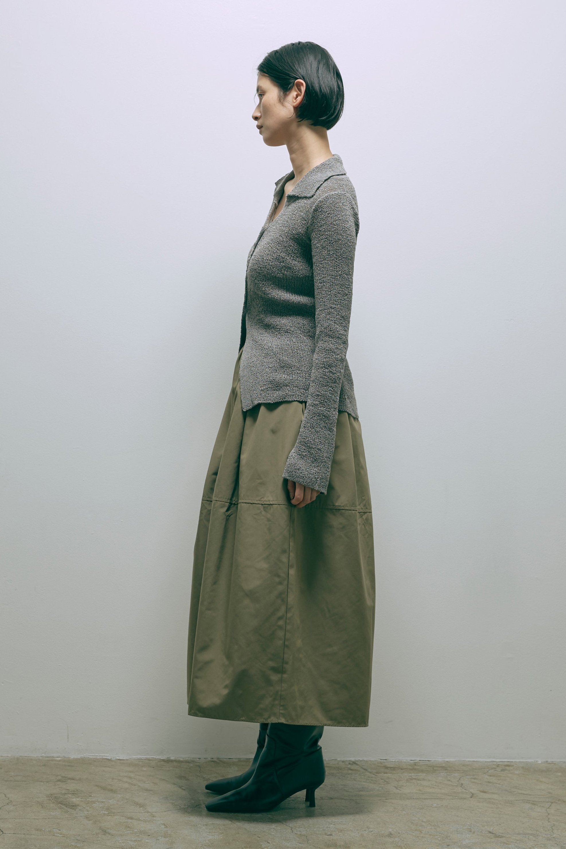 Cocoon Silhouette Skirt