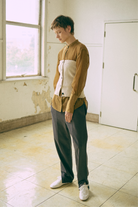 Long Cuff Sheer Blouse