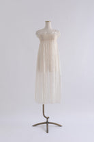 2Way Sheer Crinkled Skirt Dress
