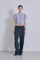 Wide Tuck Pants