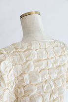 Puff Smocked Short Blouse アイボリー