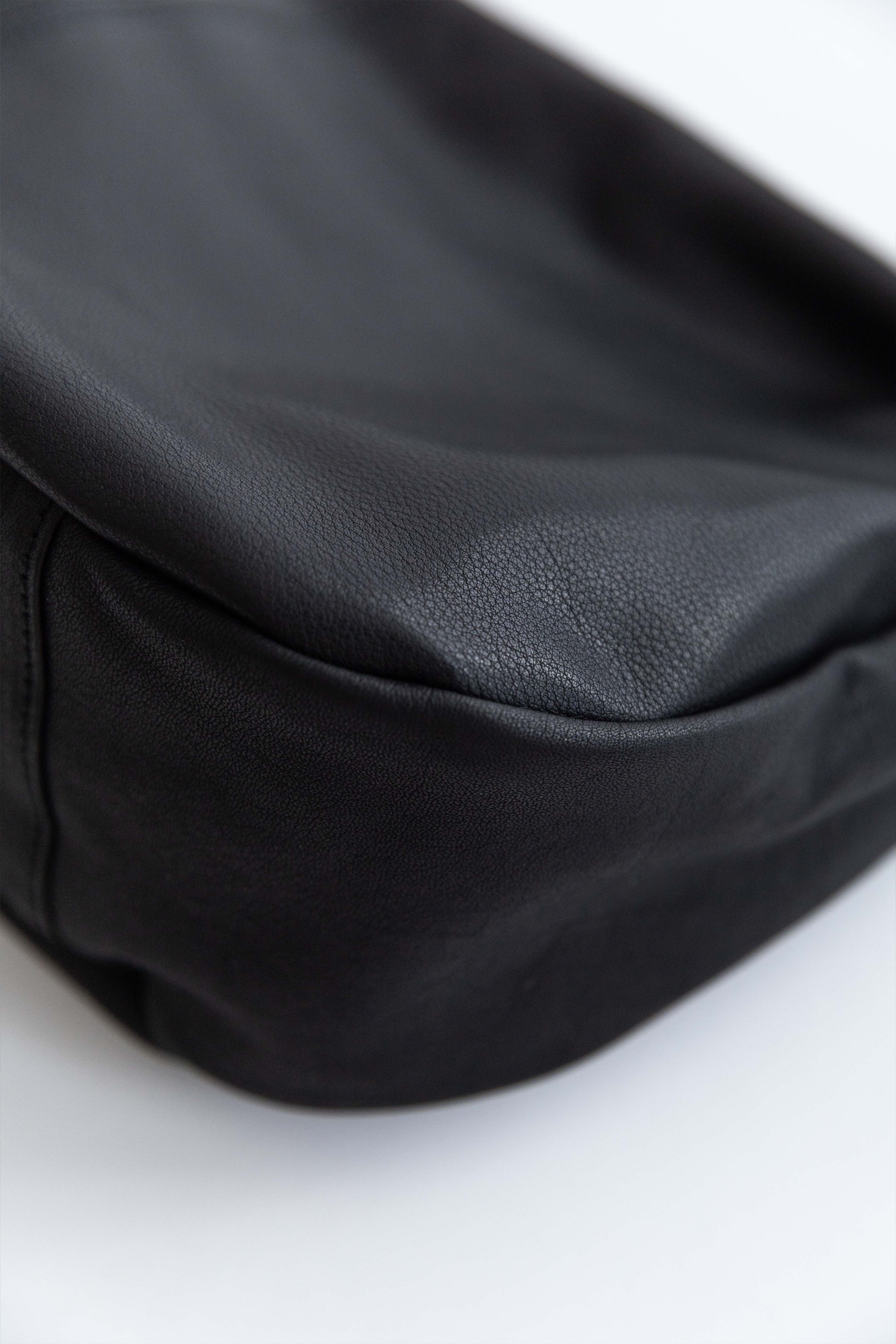 Light Leather Gather 2Way Sholder Bag