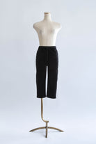 Velour Slim-Fit Biker Leggings