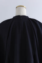 Flared Balloon Sleeve Blouse