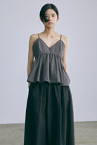 Cocoon Silhouette Skirt