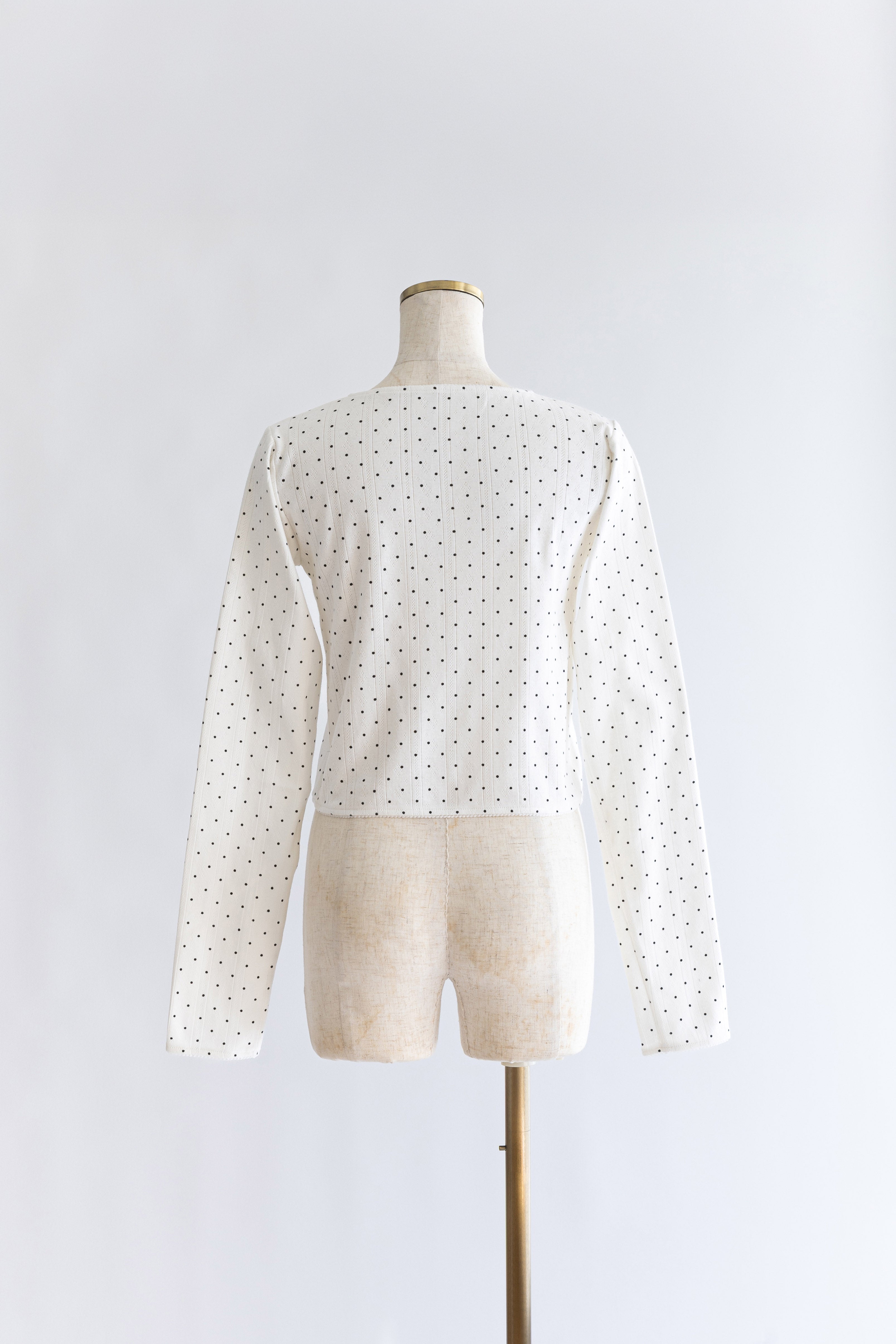 Powder Dot Henley
