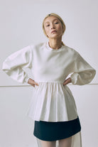 Bonding Peplum Top