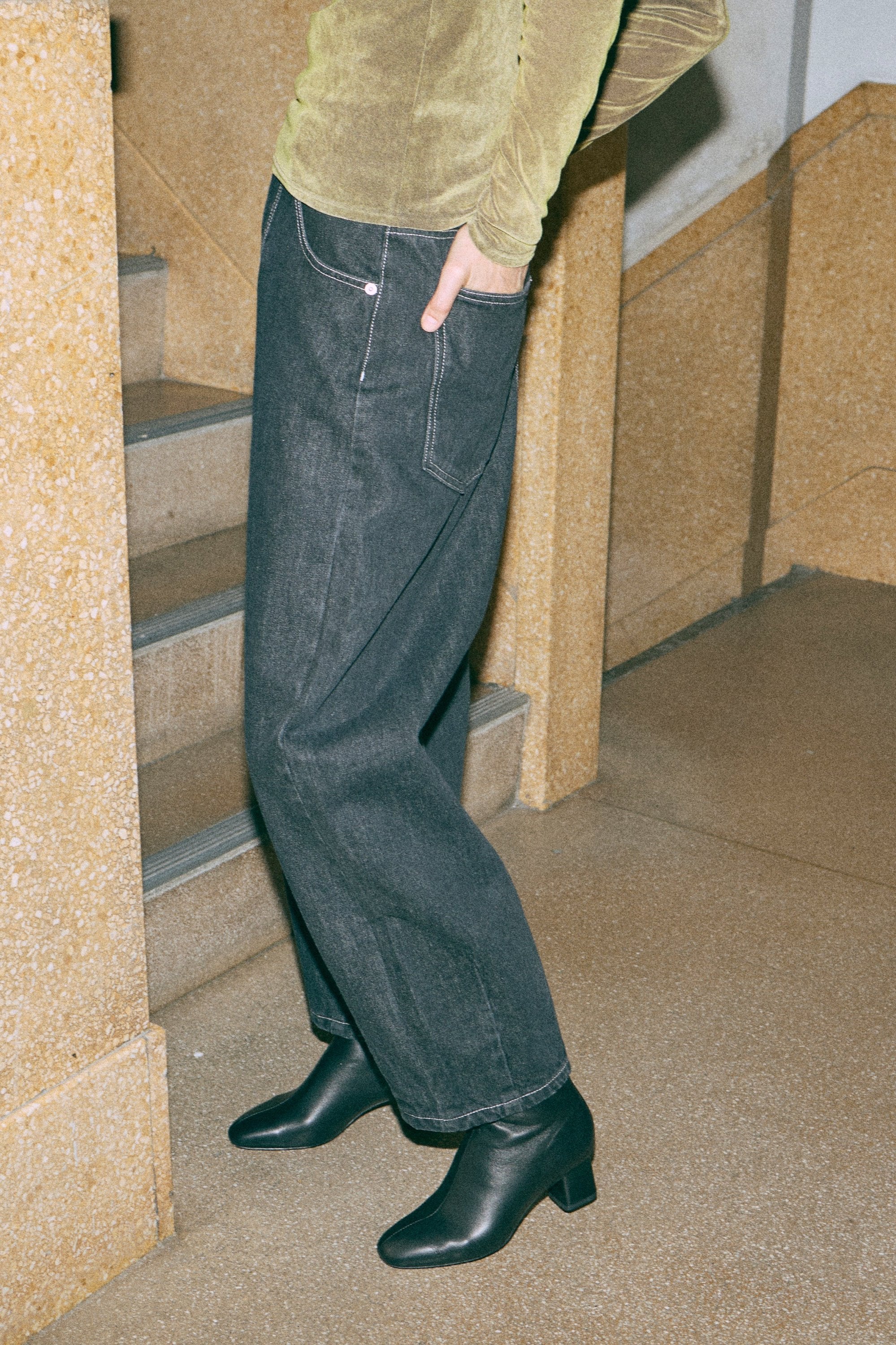 Ram Leather Short Boots