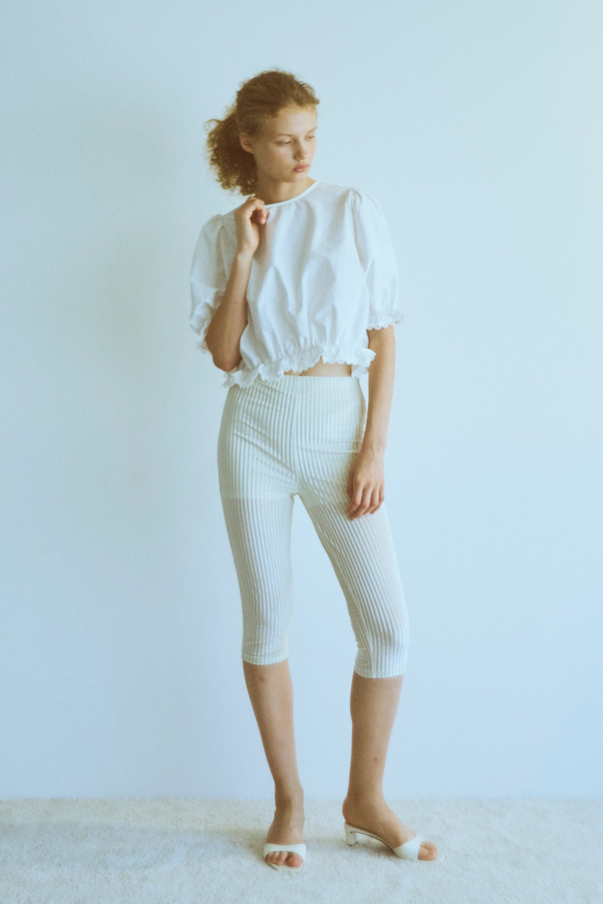 Lace Trim Volume Tops – EN NEUME