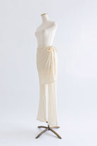 Cut Lace Soft Flare Pants & Layered Skirt Set