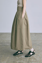 Cocoon Silhouette Skirt