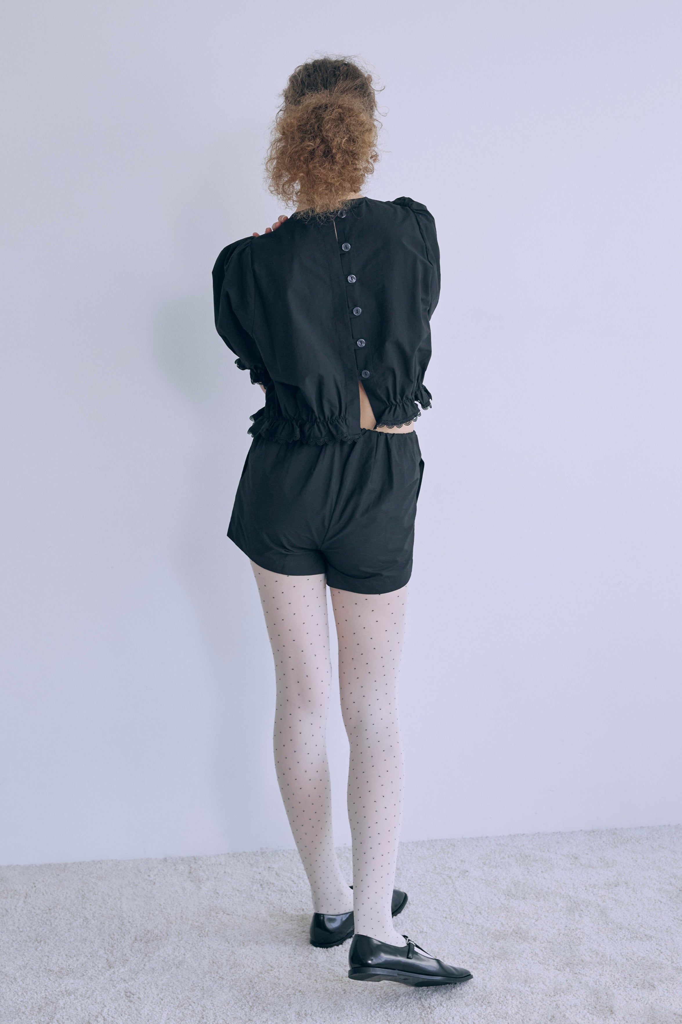 Lace Trim Volume Tops – EN NEUME