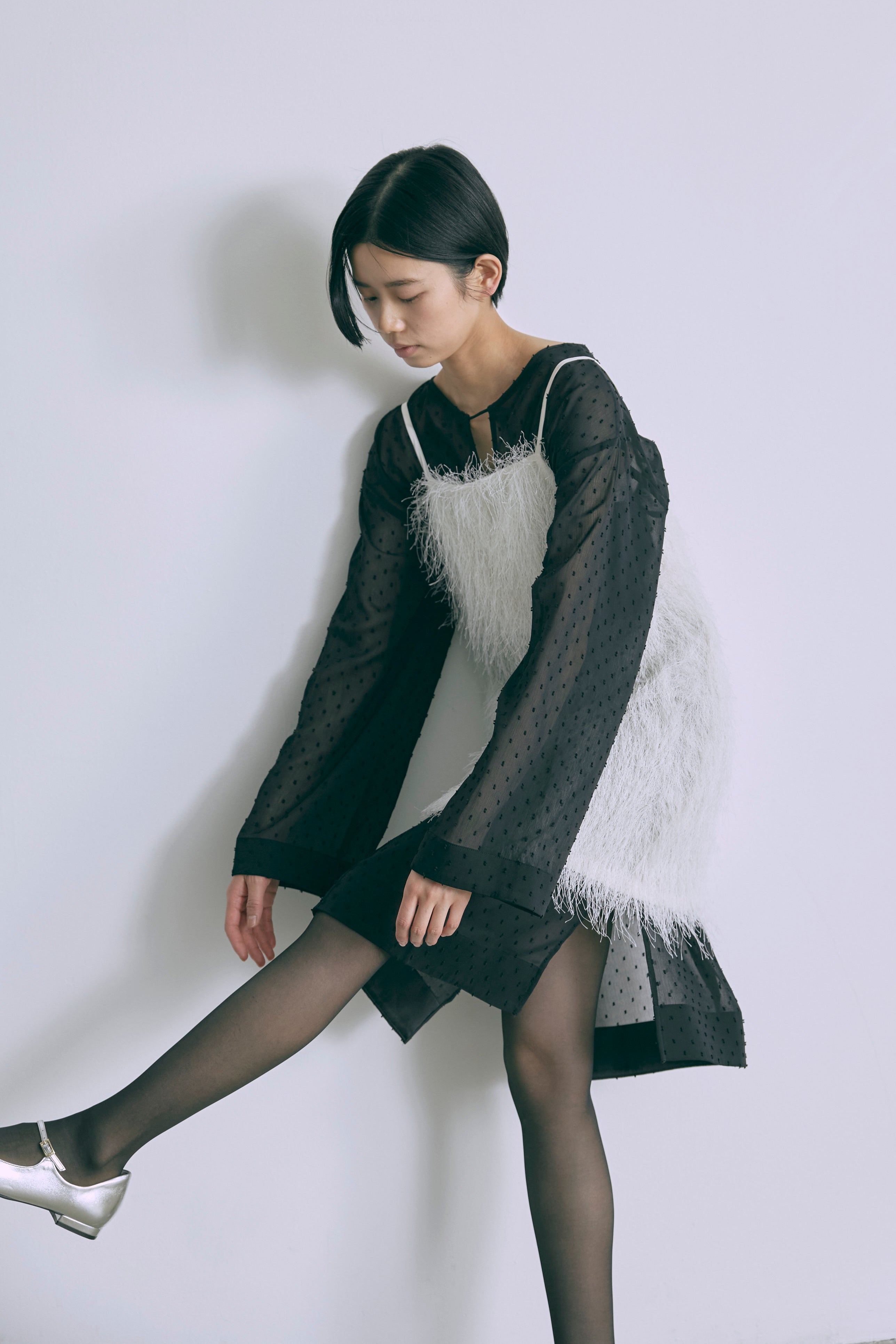 Sheer Dot Tunic