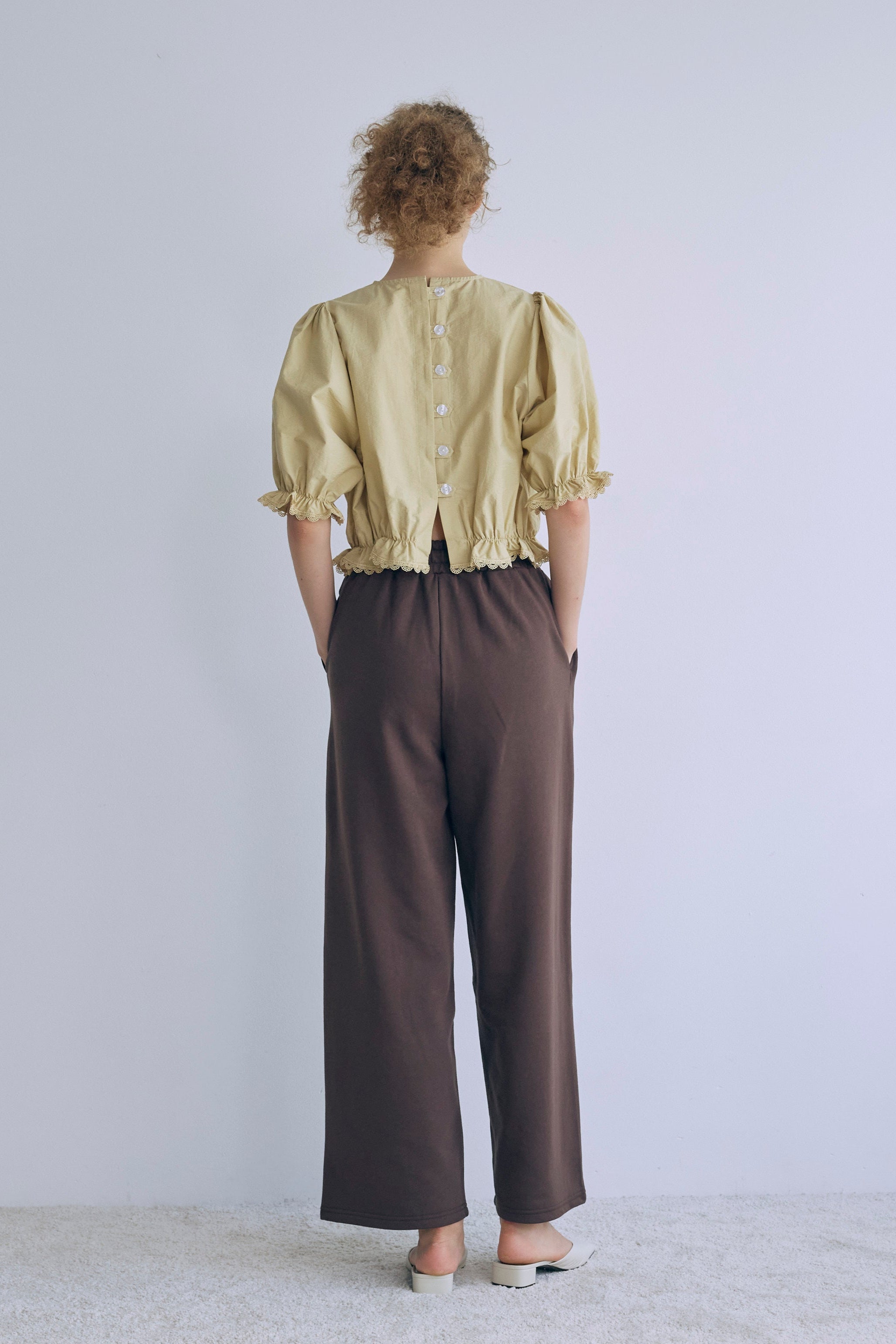 Lace Trim Volume Tops – EN NEUME