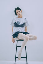 Velor Healthy Bra Top チャコールグレー