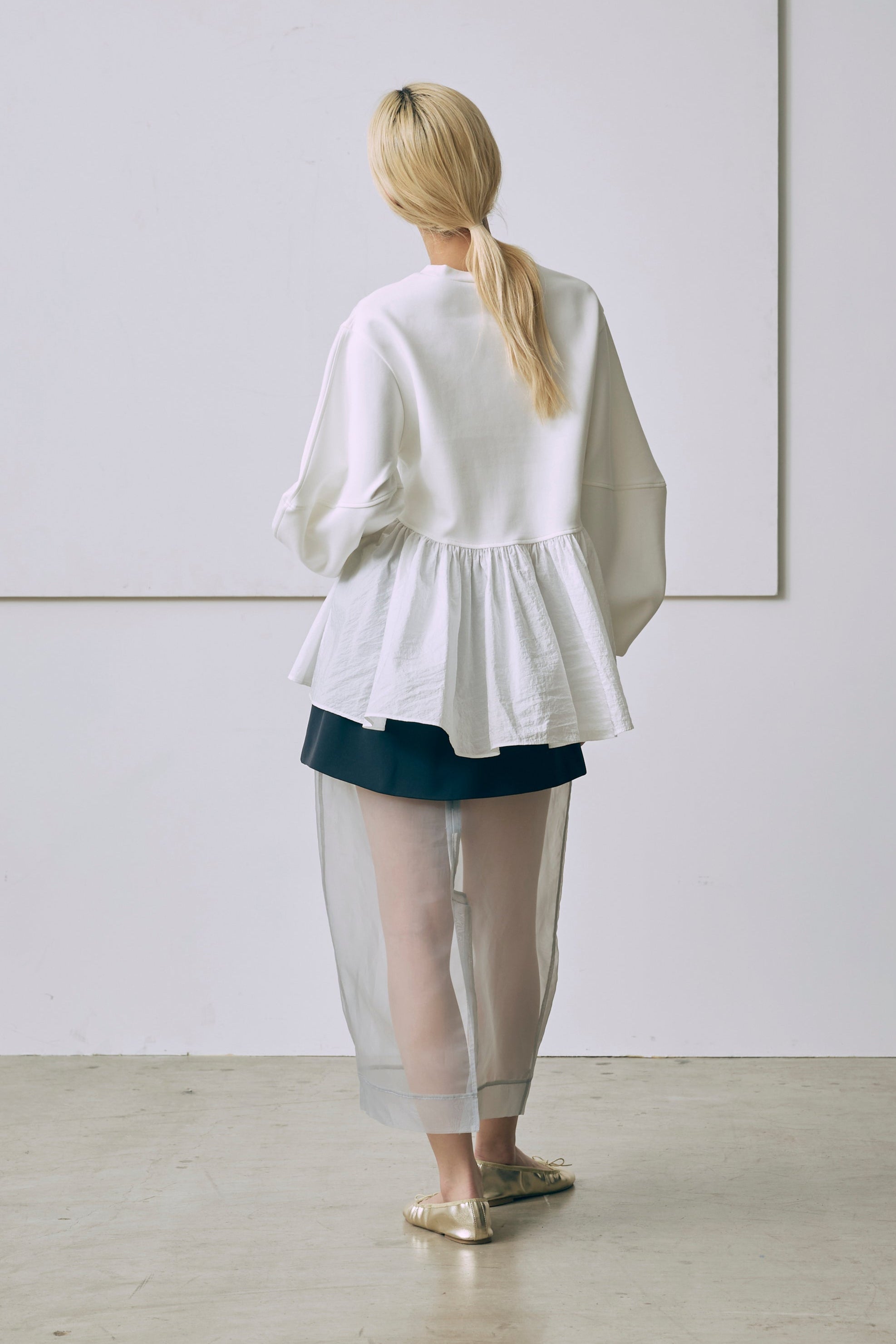 Bonding Peplum Top