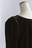 2Way Sheer Velour Puff tops