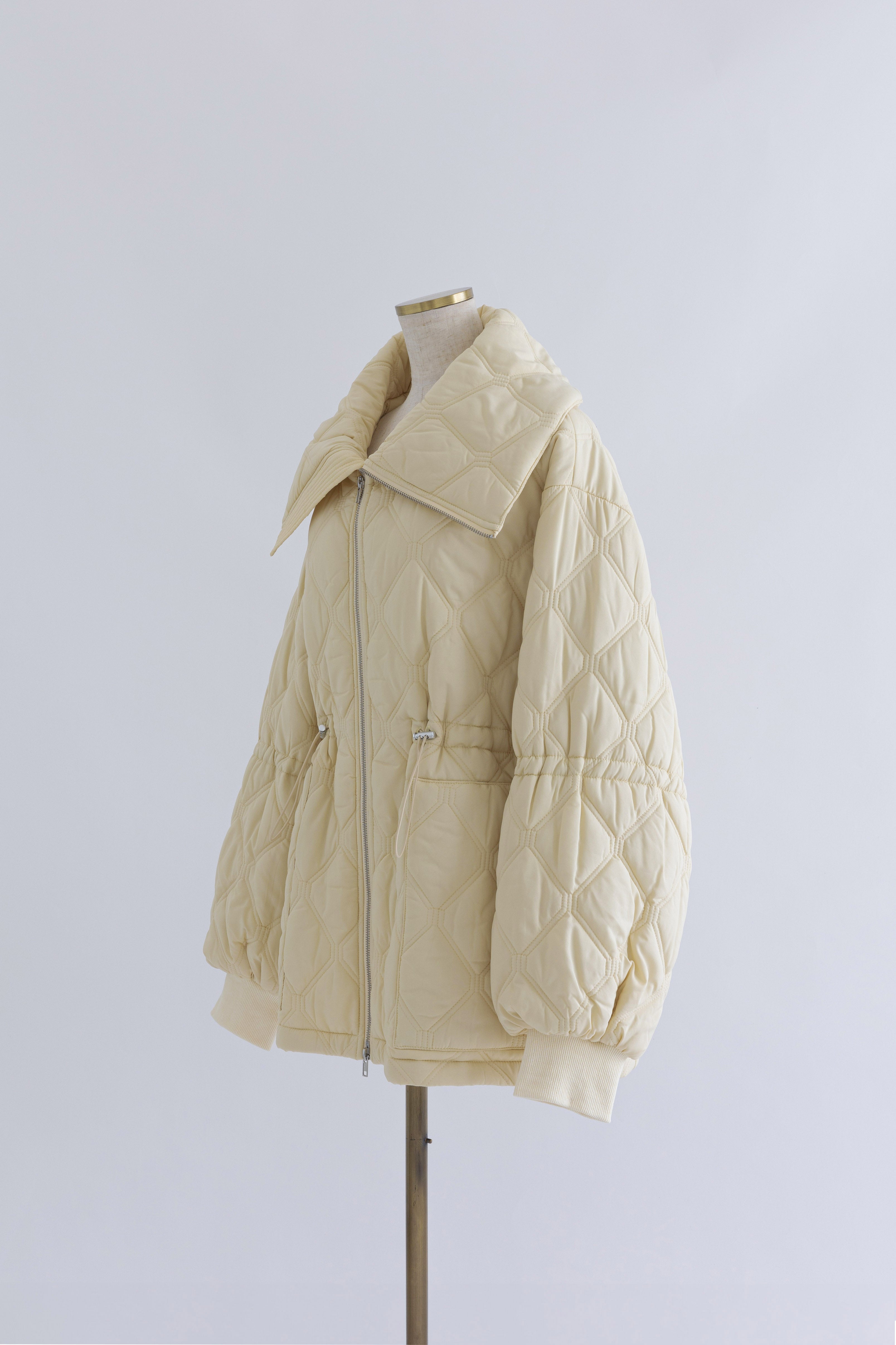 ビッグカラーキルティングジャケット レディース 秋冬 | EN NEUME