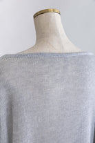 Boat Neck Knit