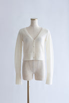 Cloud Touch Knit Cardigan オフホワイト