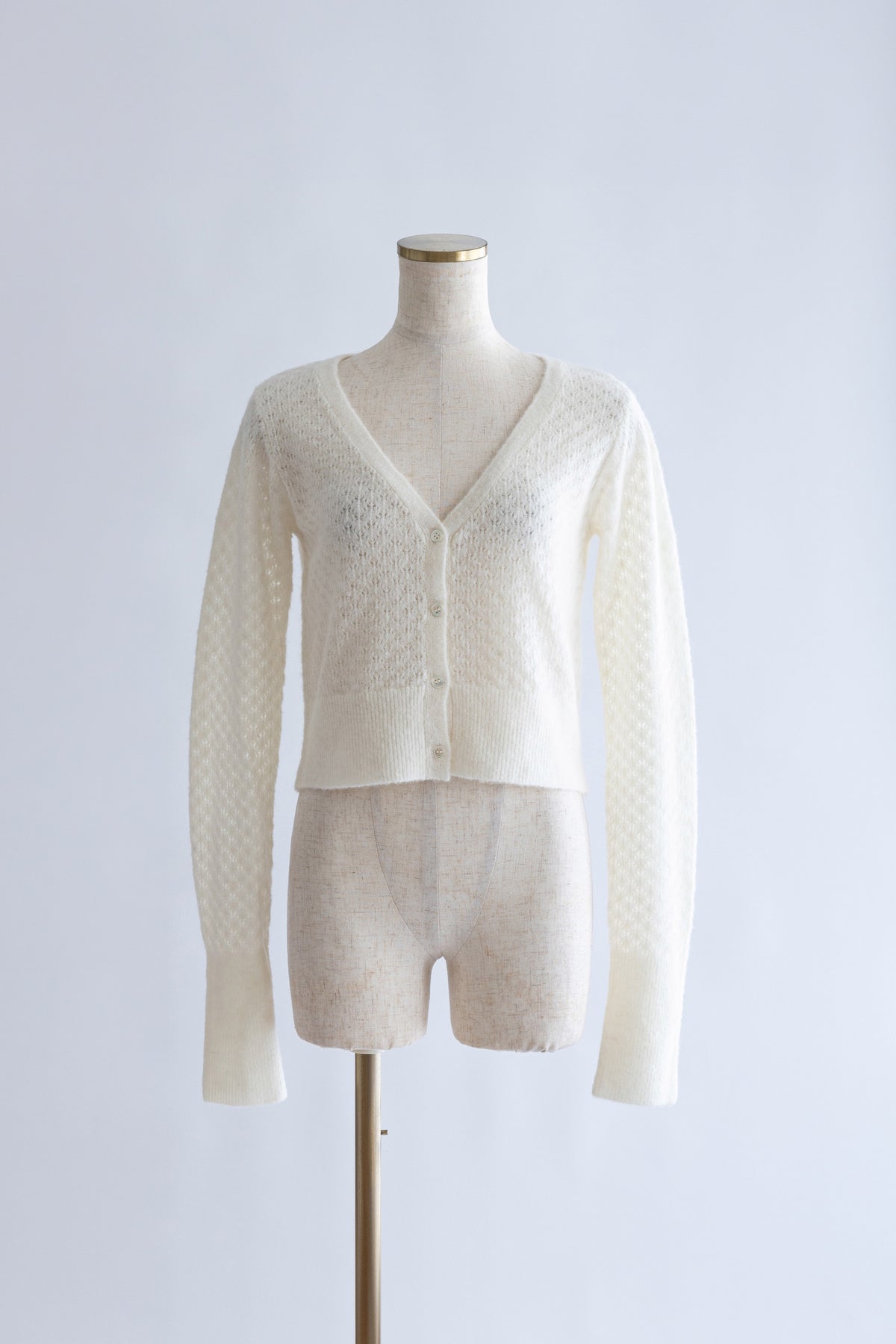 Cloud Touch Knit Cardigan オフホワイト