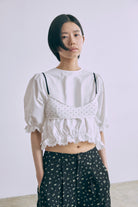 Petit Dot Bra Top オフホワイト size:F model:170cm chii