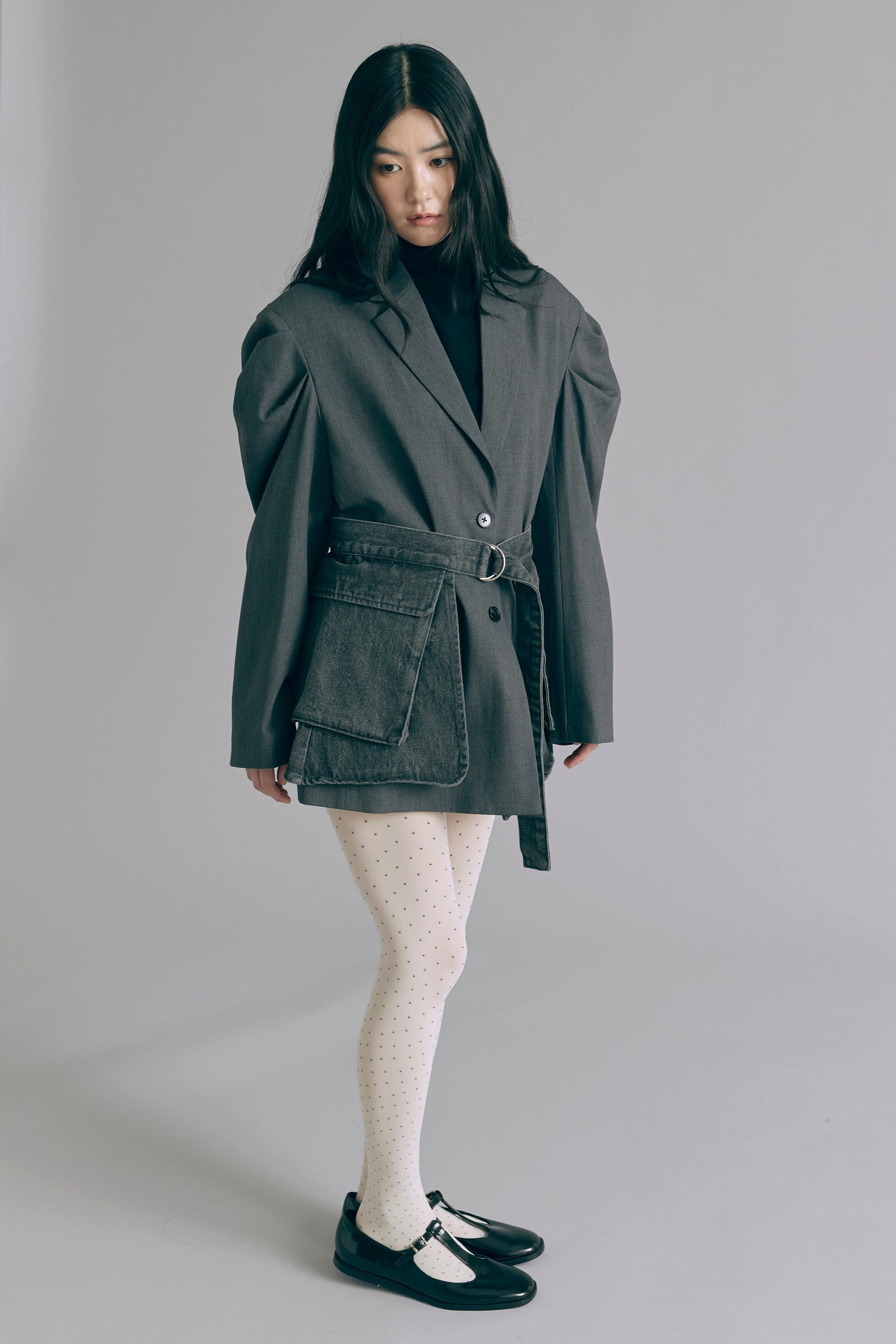 ENNEUME Balloon Form Knit 半袖ニット　エンノイム ENNEUME Balloon Form Knit 半袖ニット エンノイム EN NEUME