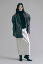 着用カラー:ブラック  モデル身長:165㎝