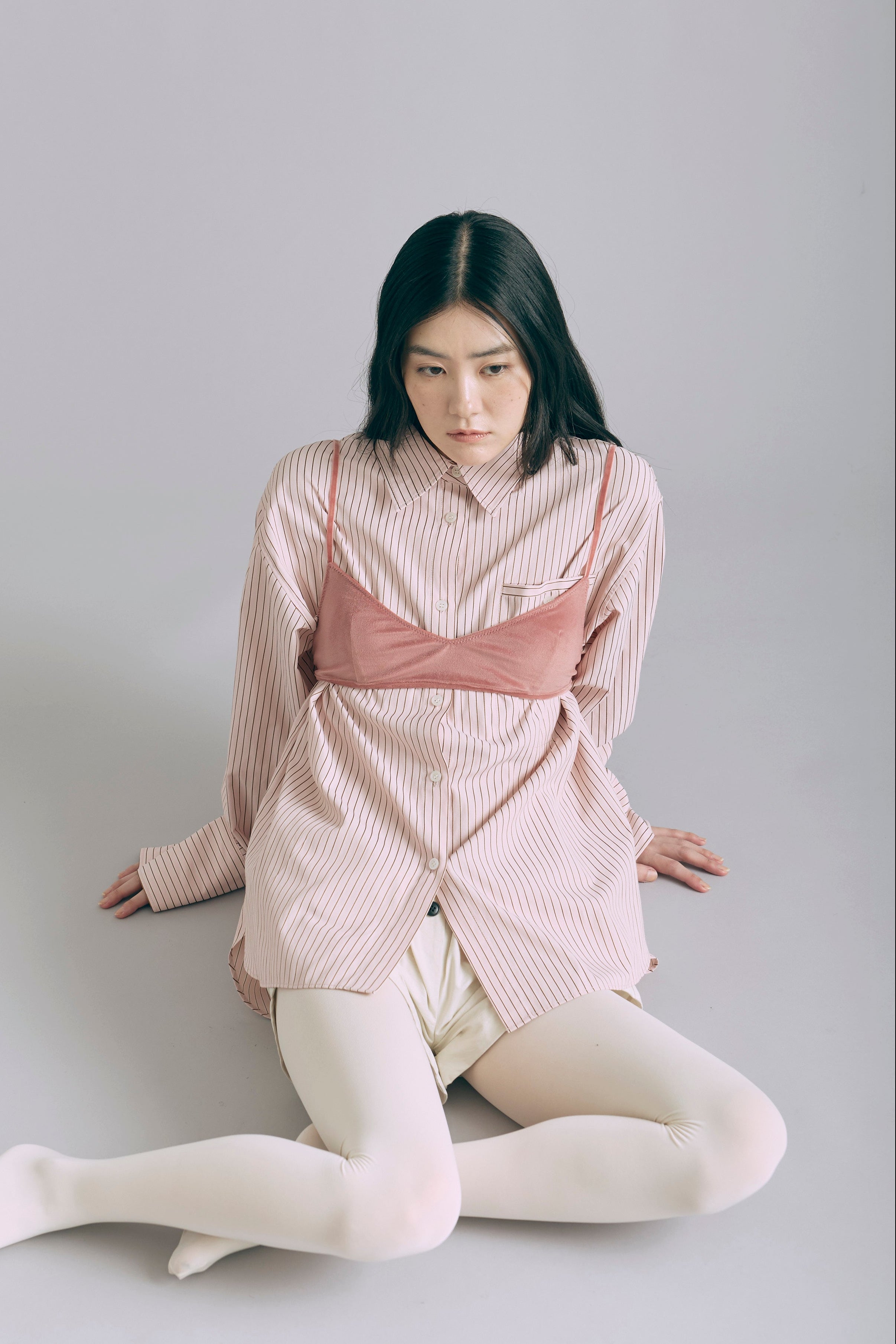 着用カラー:ピンク  モデル身長:165㎝