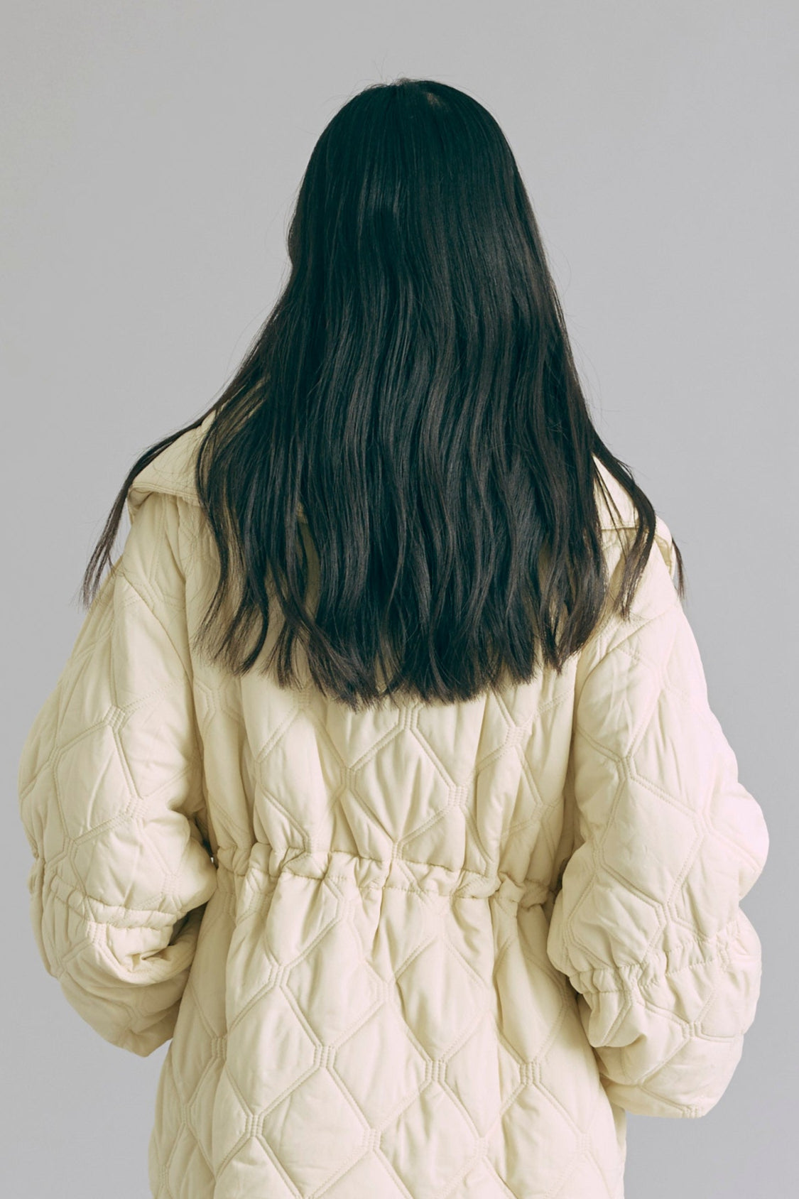 Big Collar Quilted Jacket – EN NEUME