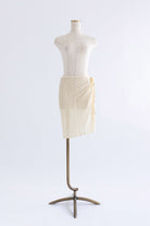 Cut Lace Soft Flare Pants & Layered Skirt Set