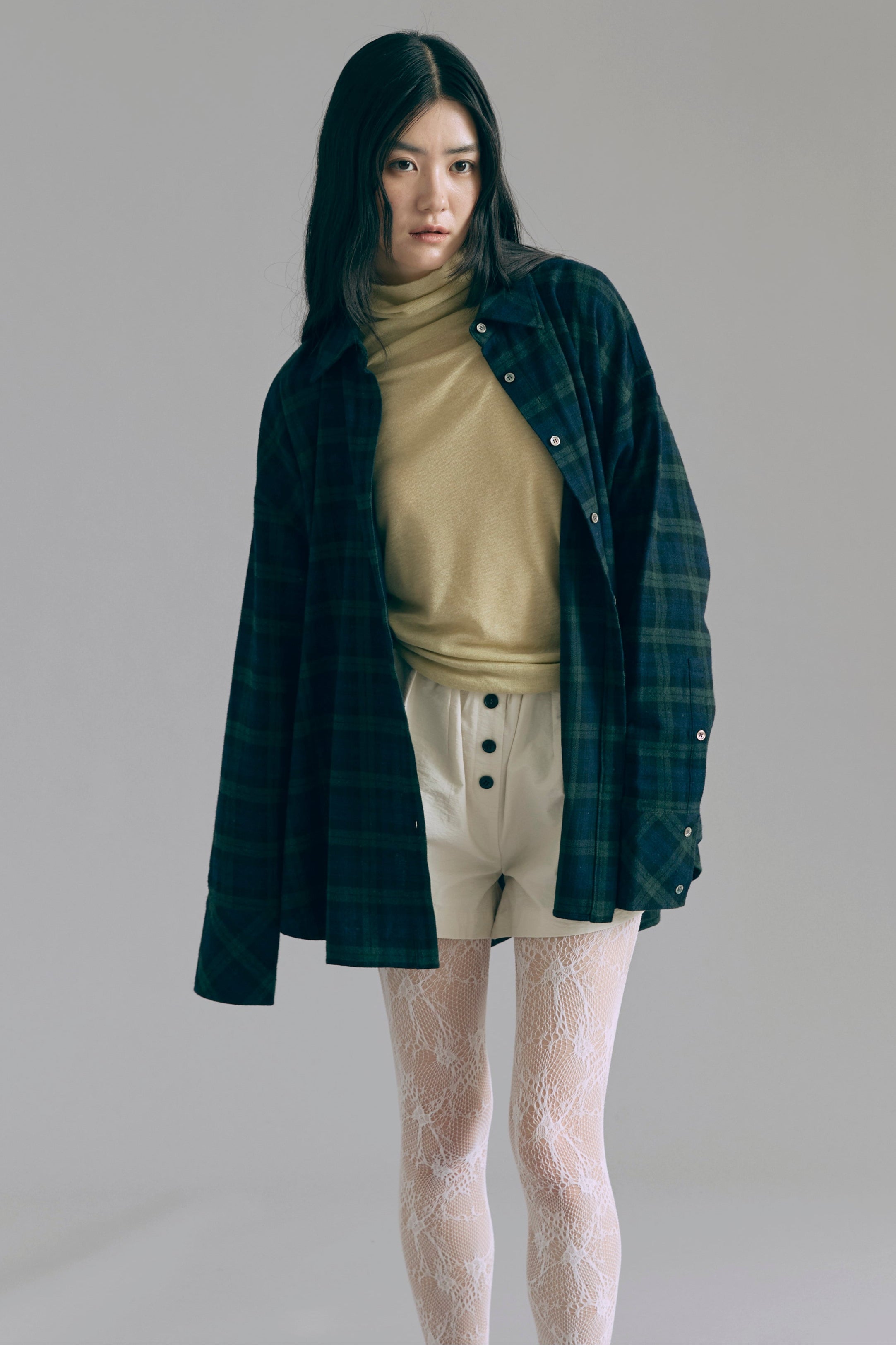 EN NEUME エンノイム Smocked Check Blouse item list〉 Smocked