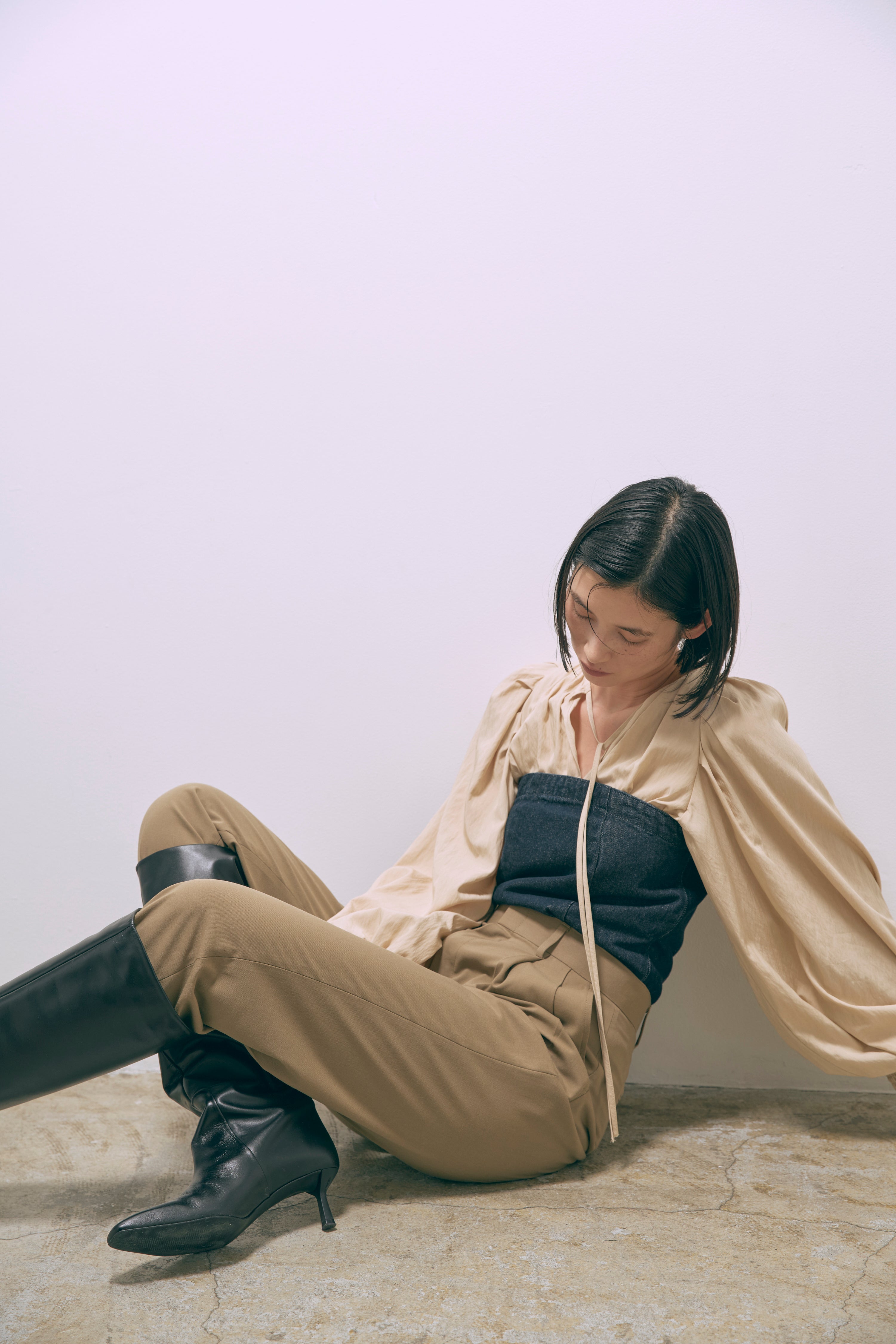 【Set Up】Tapered Trousers