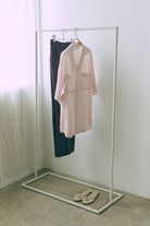 Sheer Stripe Big Shirts ピンク