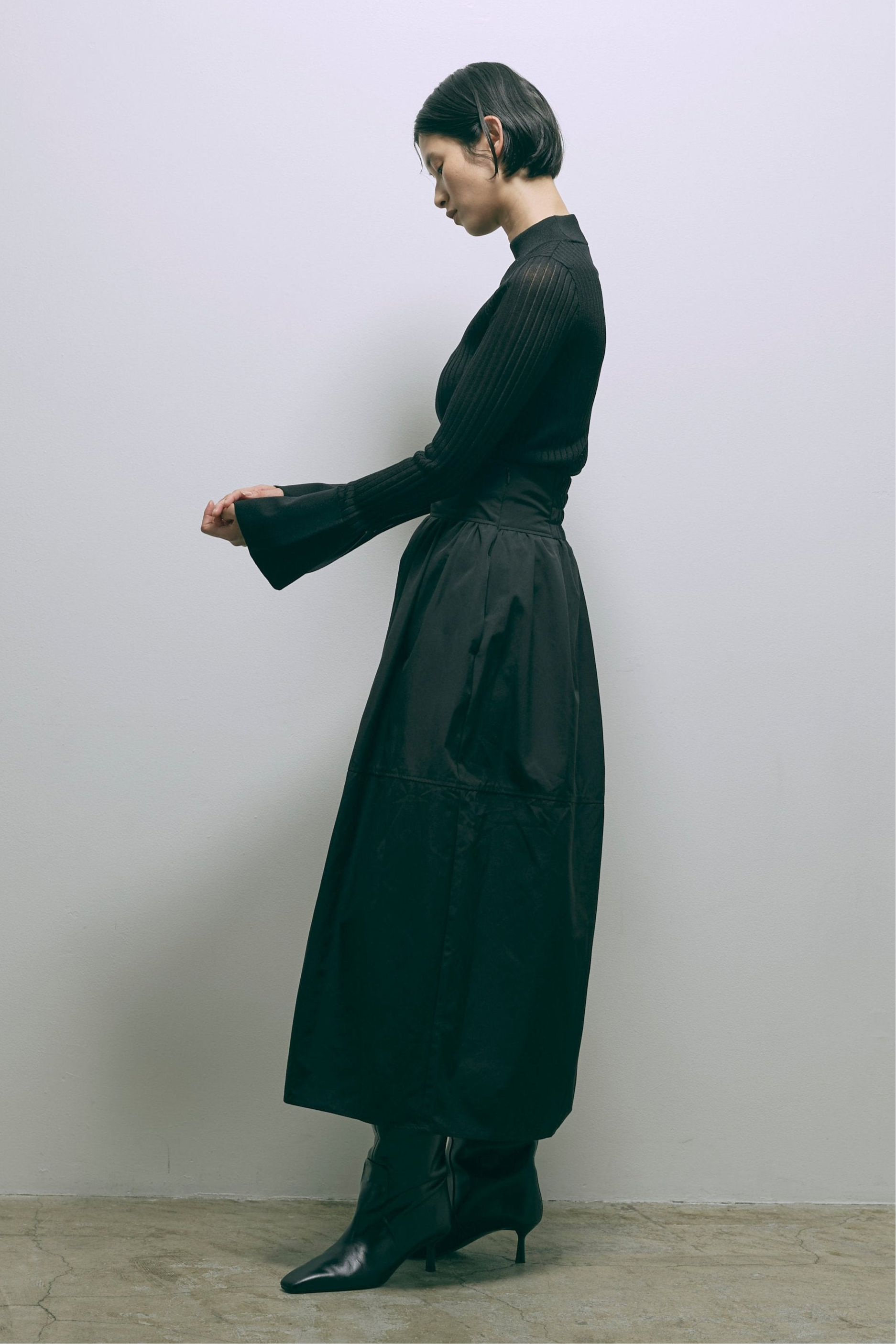 Cocoon Silhouette Skirt
