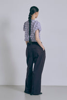 Puff Smocked Short Blouse