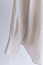 Silk-Like Oversized Shirt