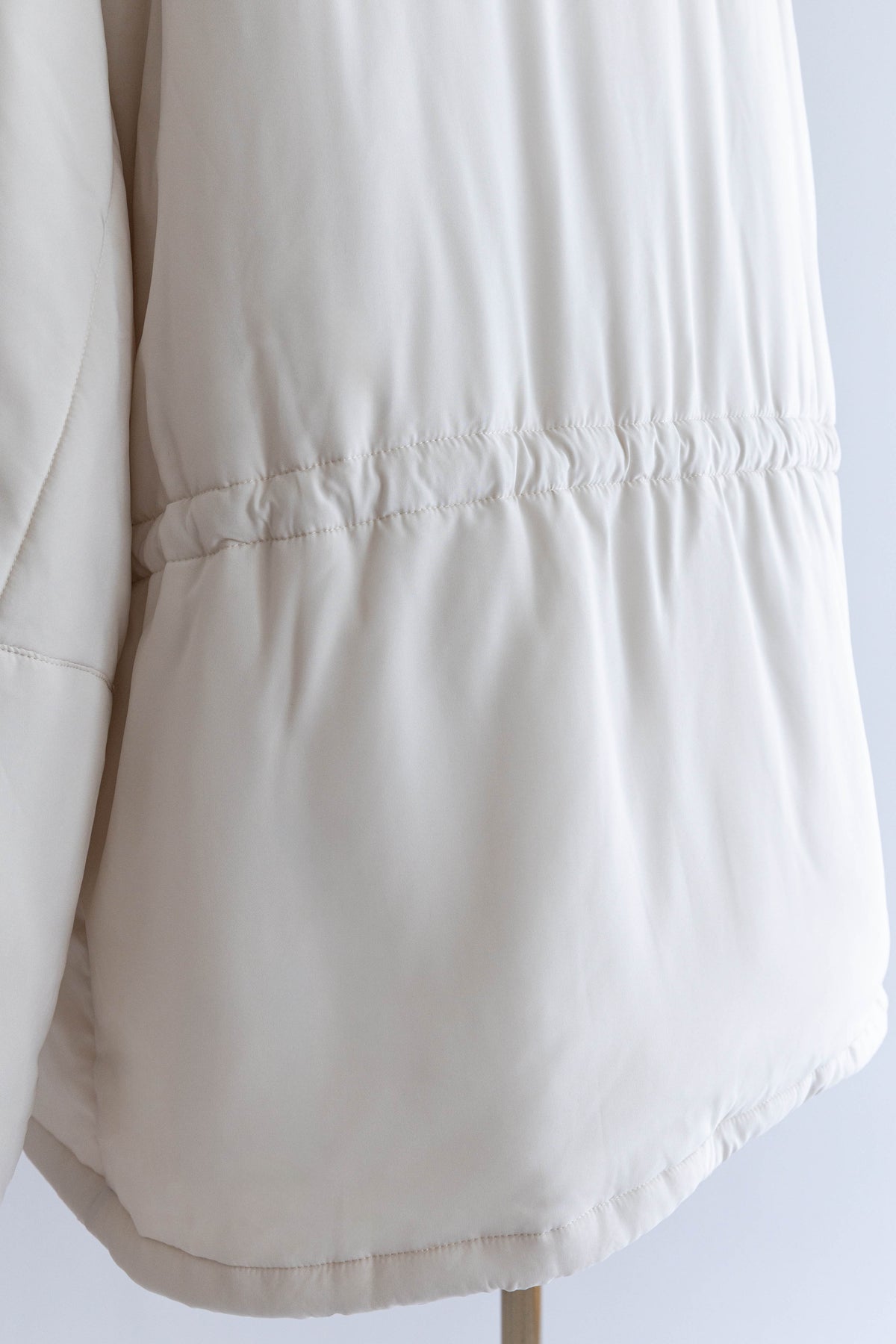 Dolman Sleeve Padded Jacket アイボリー