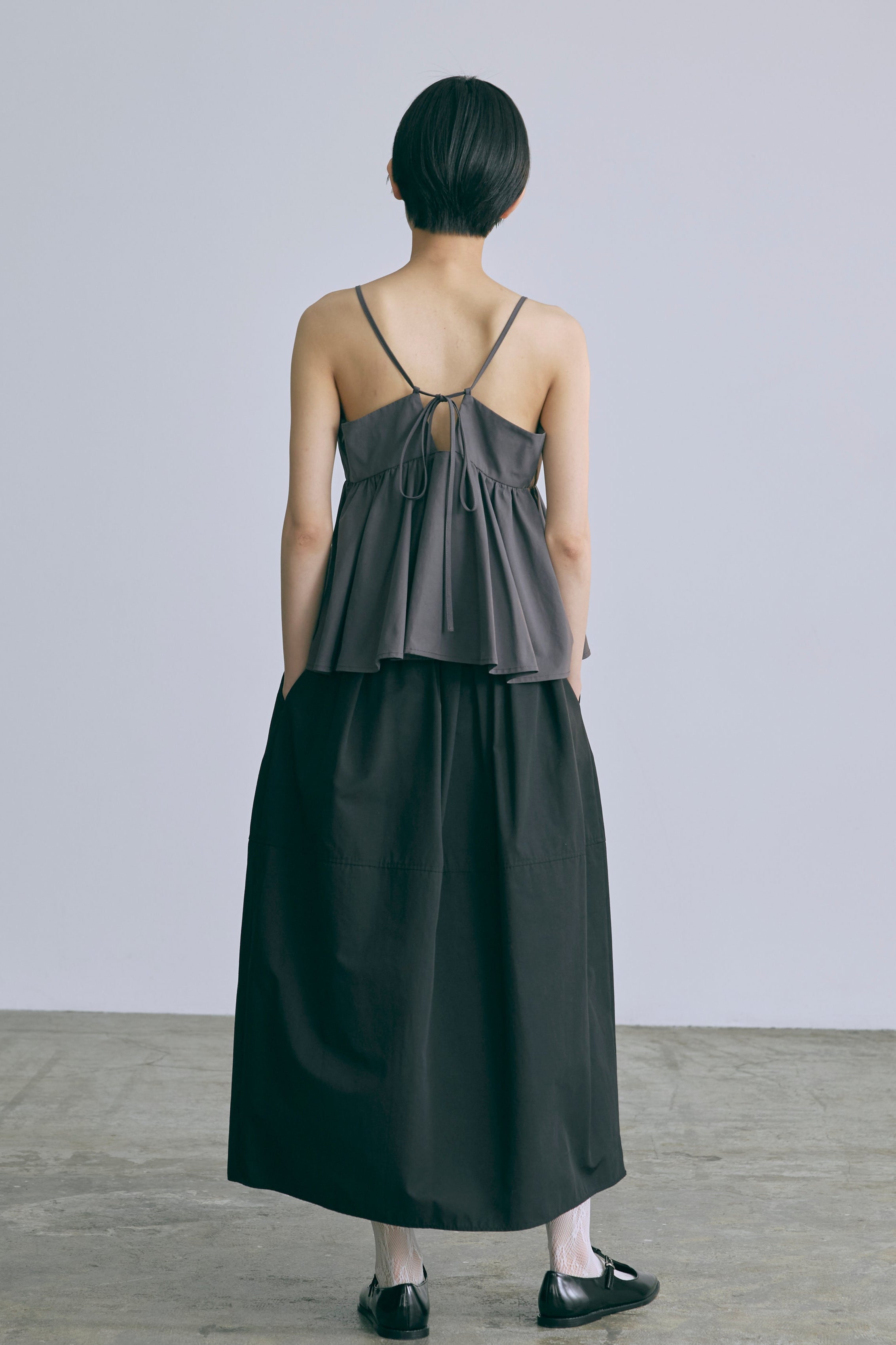 Cocoon Silhouette Skirt