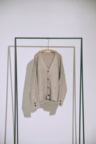 Brashed Shaggy Cardigan