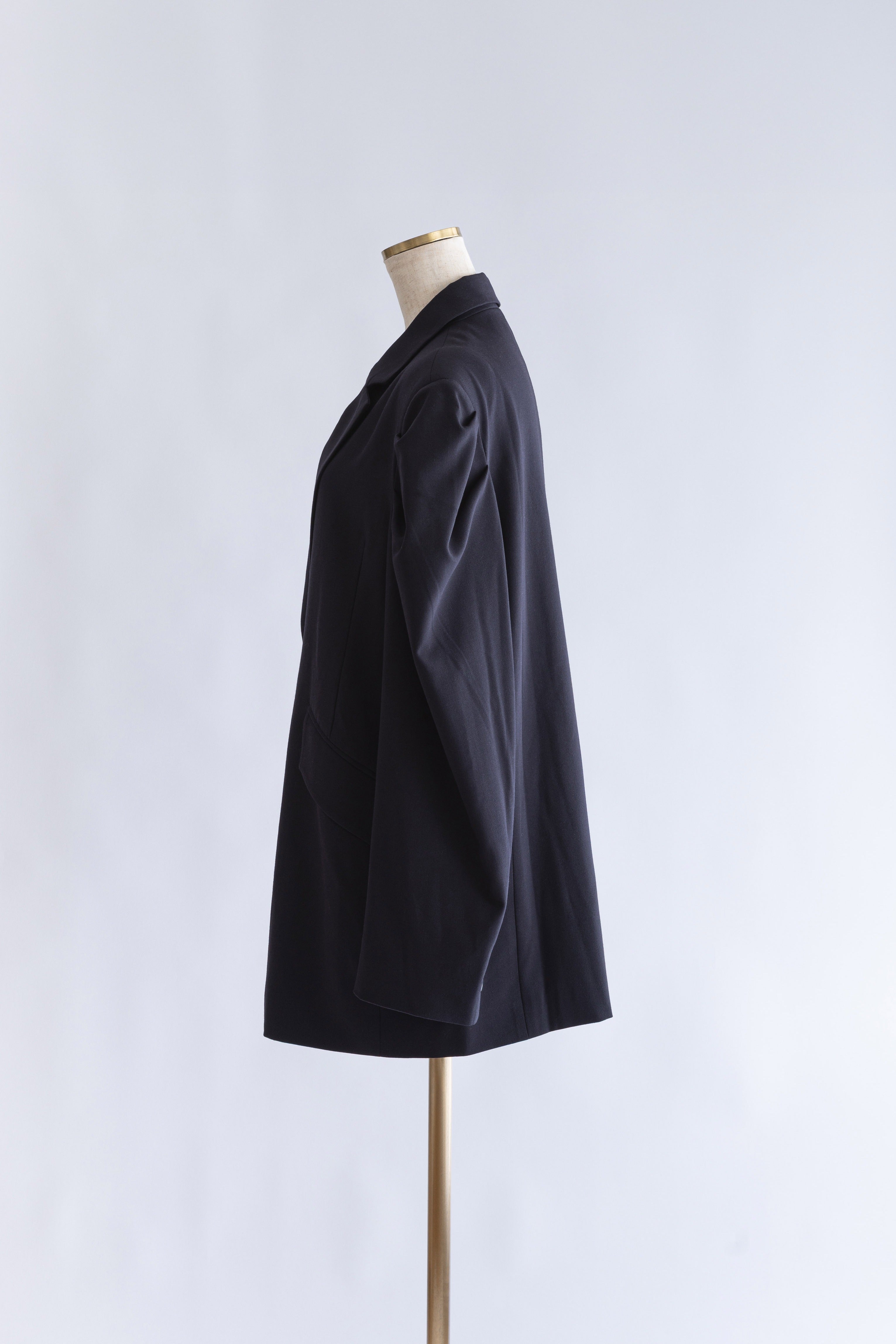 Gathered Shoulder Fitted Jacket