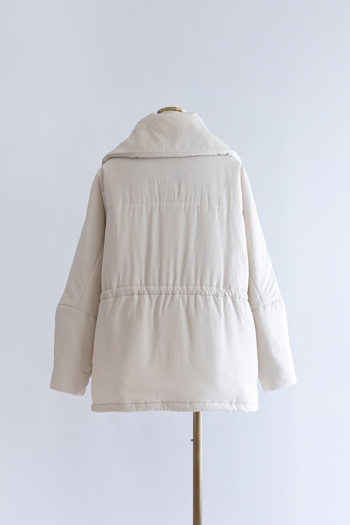 Dolman Sleeve Padded Jacket アイボリー