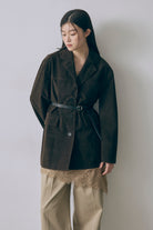 Vintage Suede Oversized Jacket
