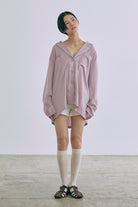 着用カラー:ラベンダー  モデル身長:170㎝