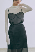 着用カラー:ブラック  モデル身長:170㎝