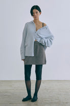 着用カラー:ブルー  モデル身長:170㎝