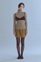 着用カラー:グレージュ　モデル身長:170cm