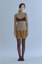 着用カラー:ブラウン　モデル身長:170cm